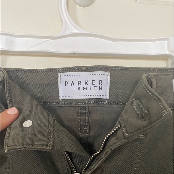 PARKER SMITH High-Waisted army green Jeans - Picture 4 of 6